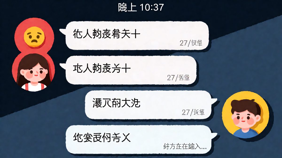 「我没生气」—— 翻译过来是出大事了