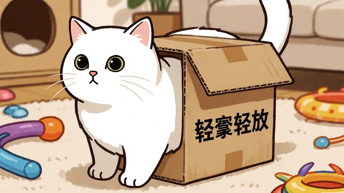 只要我够胖，就没有装不下我的盒子。