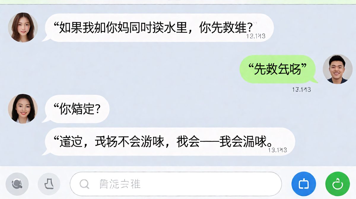 经典送命题，男生认真分析后选择求生，反转硬核。