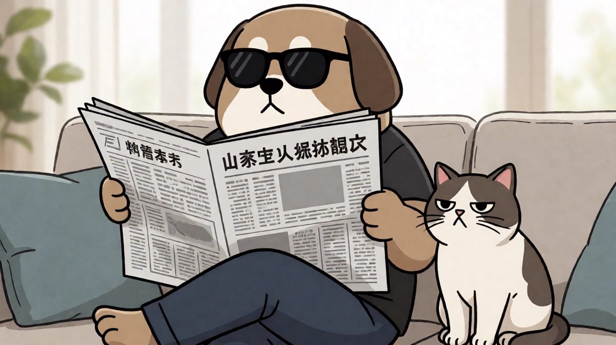 汪星人：本总裁正在处理家族大事！