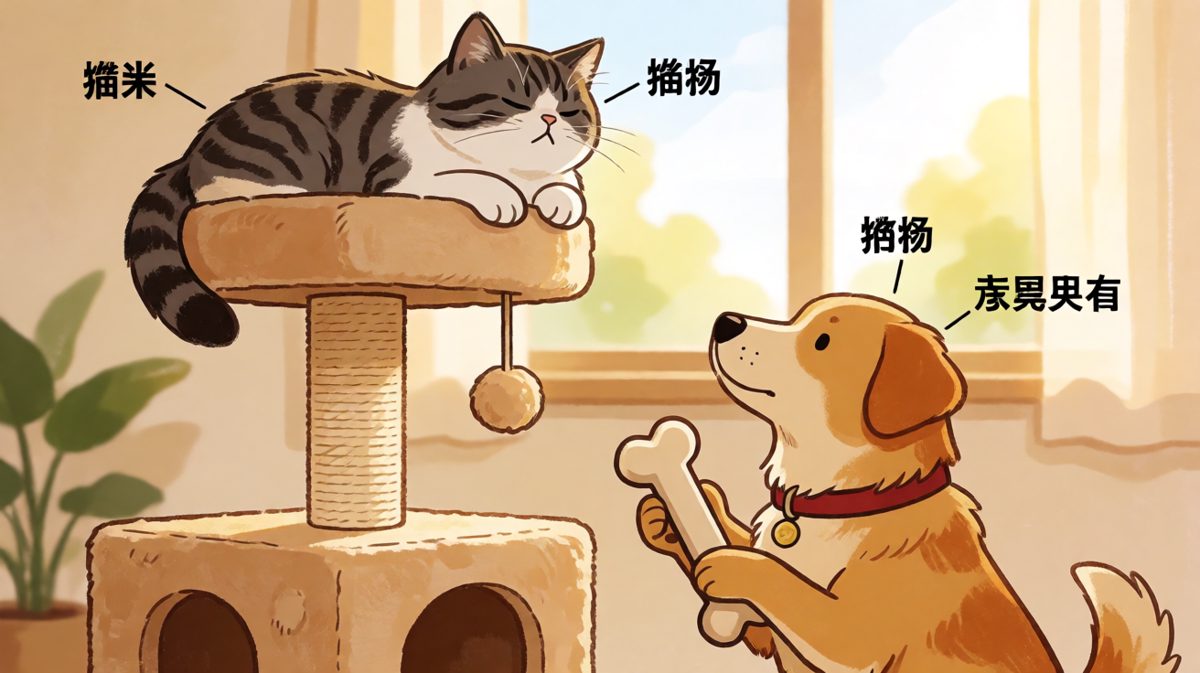 喵总：这个骨头是本总的，不给碰！