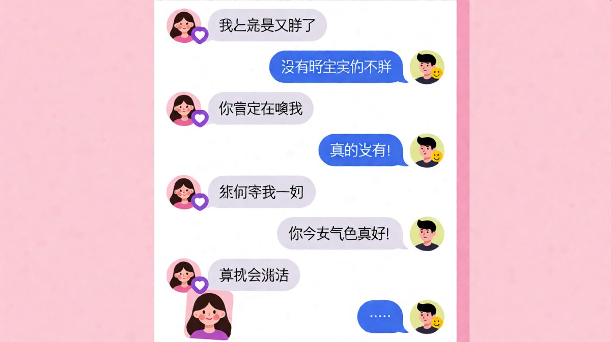 夸完就夸累了，男生面对照片陷入沉默的搞笑瞬间