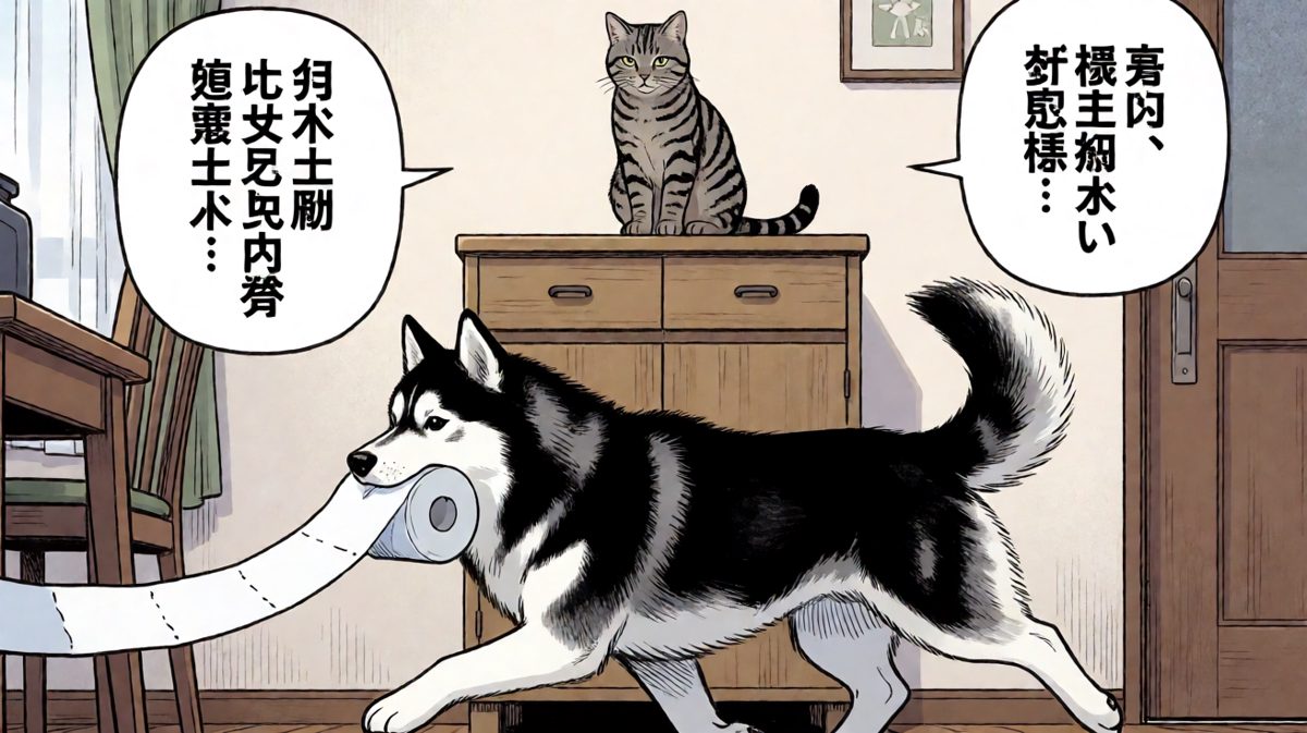 猫：楼下那个傻子又是谁家来的