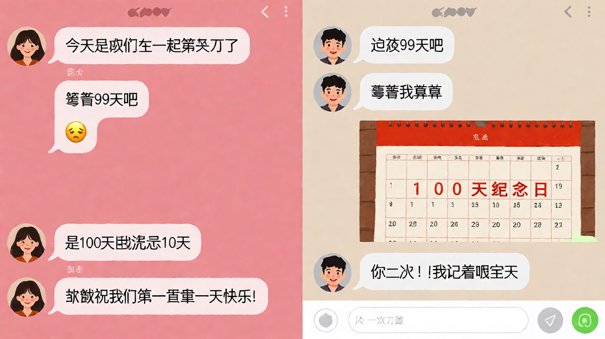 周年纪念日的求生欲测试，男生靠嘴硬成功续命