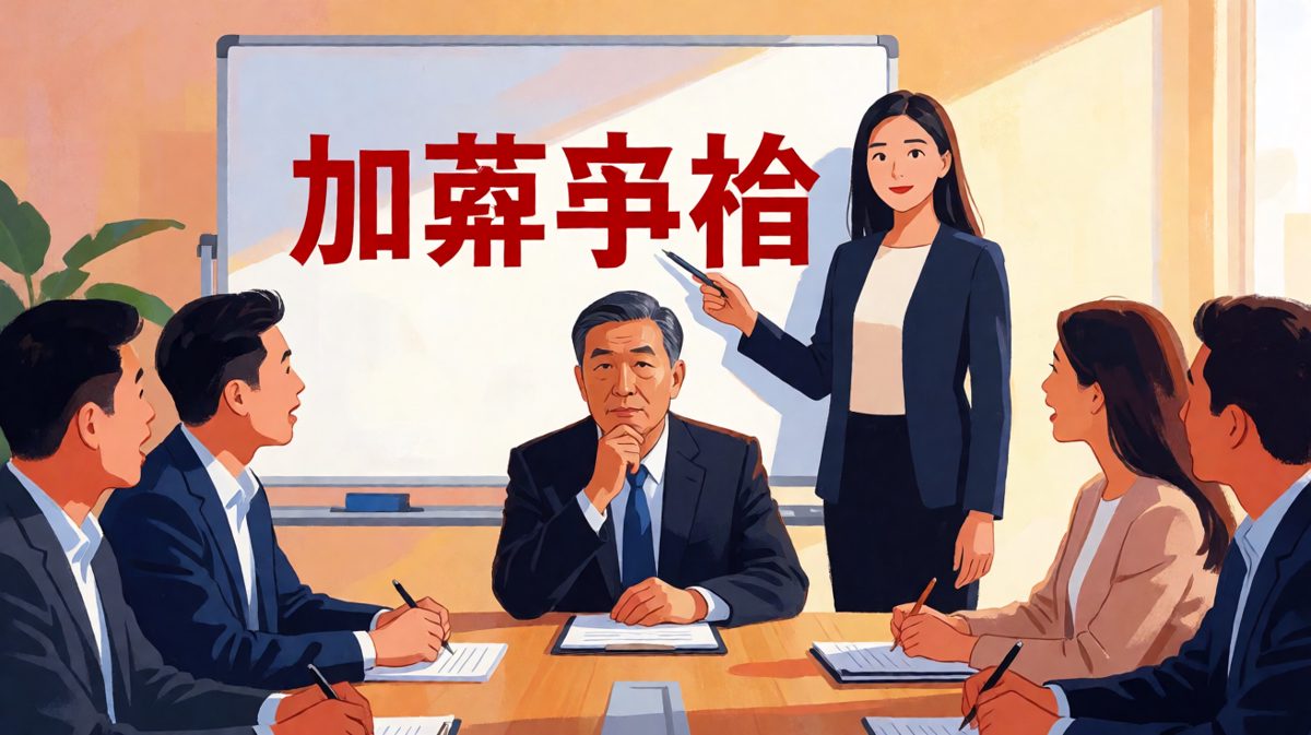 老板沉思片刻说：你的能力确实很突出，不过现在公司正处于关键时期，希望你能顾全大局。