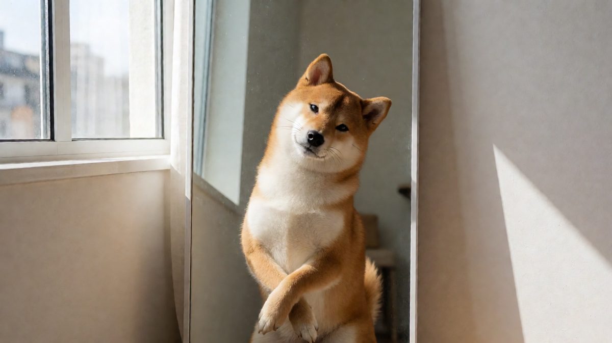 柴犬：啧，这颜值，连我自己都嫉妒
