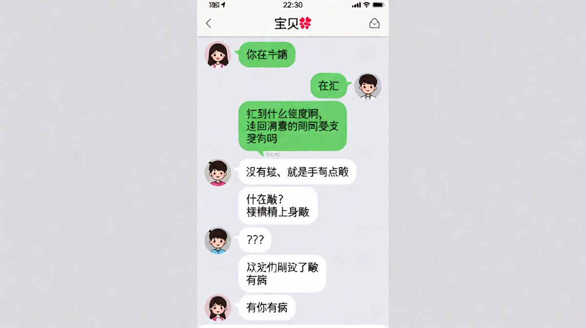 男生用土味情话化解争吵，最后一句绝杀