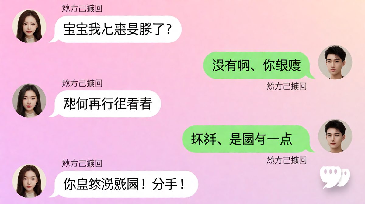 女生问自己胖不胖的经典送命题，男生每一步都踩在雷点上