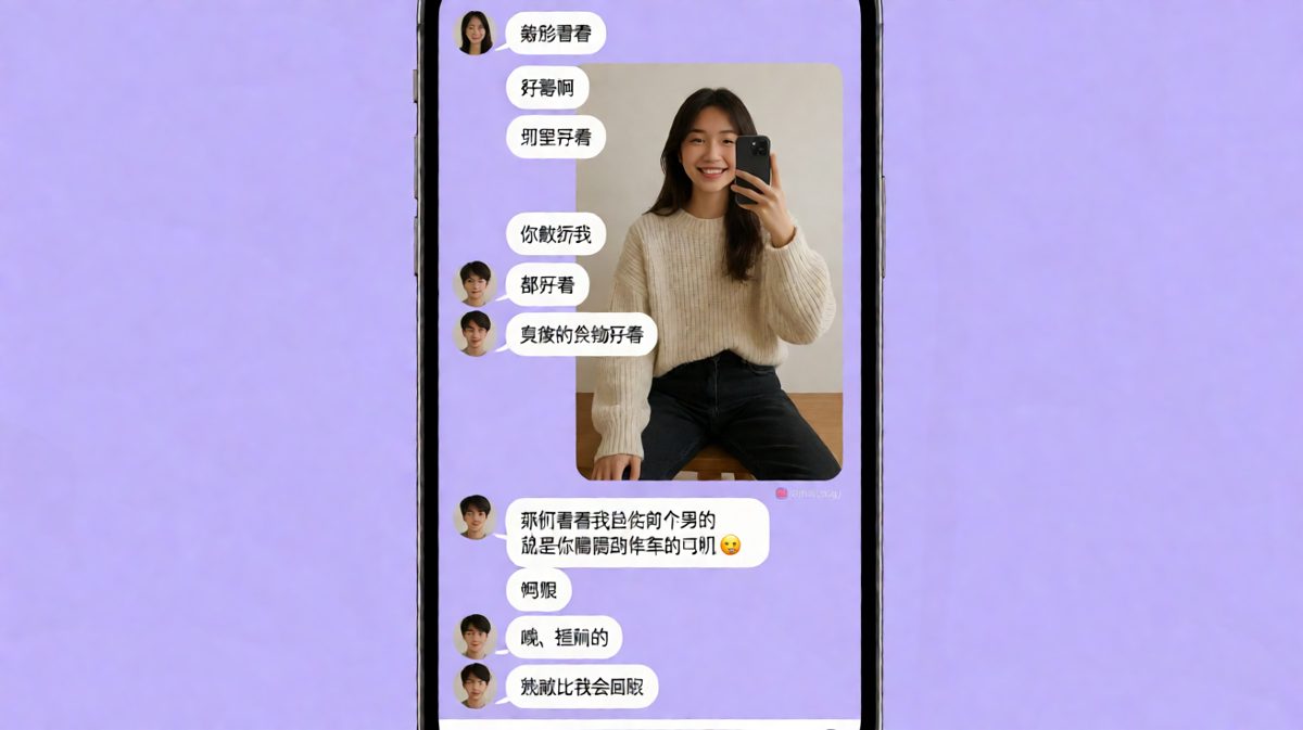 夸女友照片的反向翻车现场，直男致命补刀一击