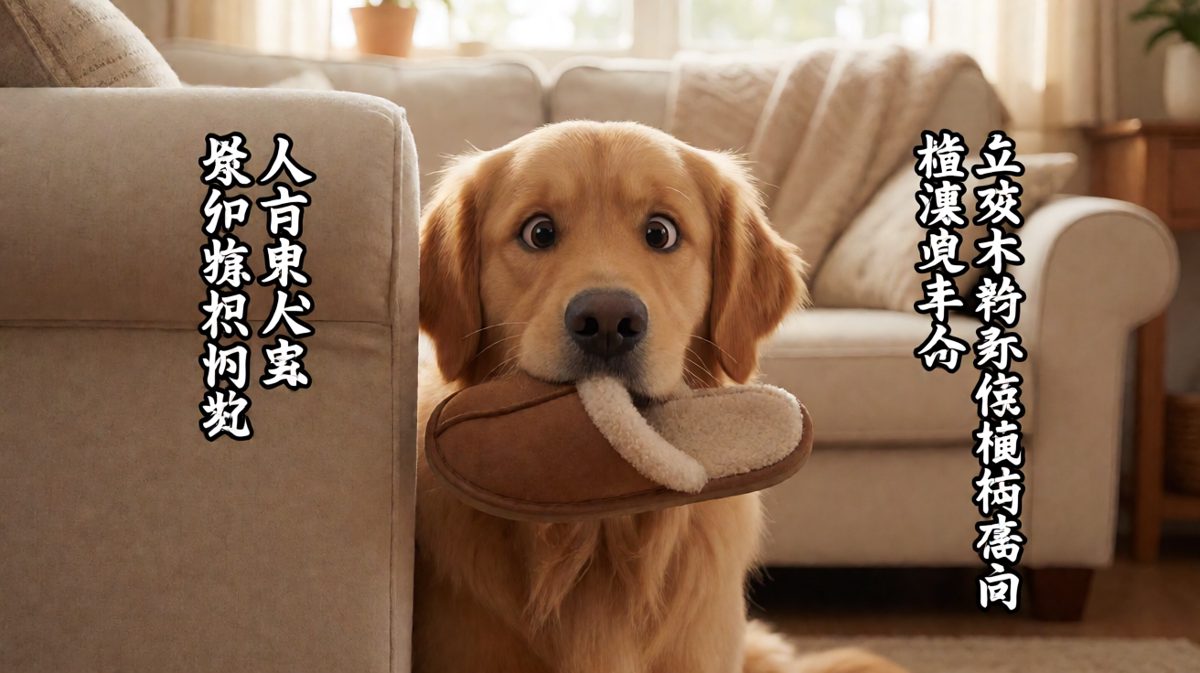 狗狗的拖鞋藏宝计划