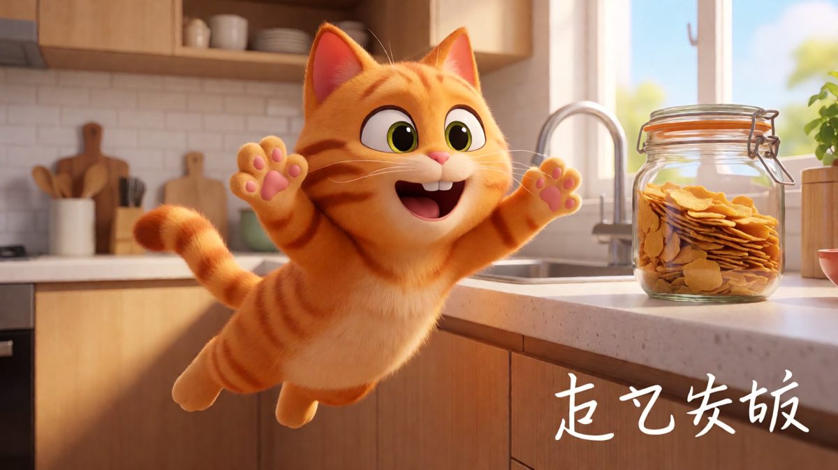 猫咪：我以为我能行，结果它不这么认为。
