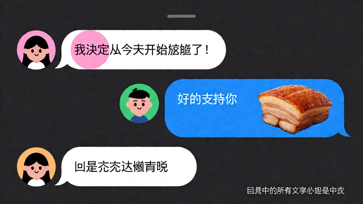 减肥宣言被一顿烤肉轻松瓦解