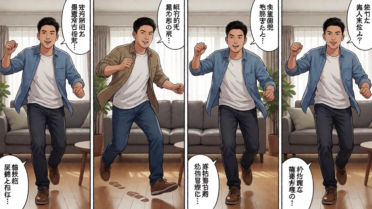 走着走着发现根本走不稳