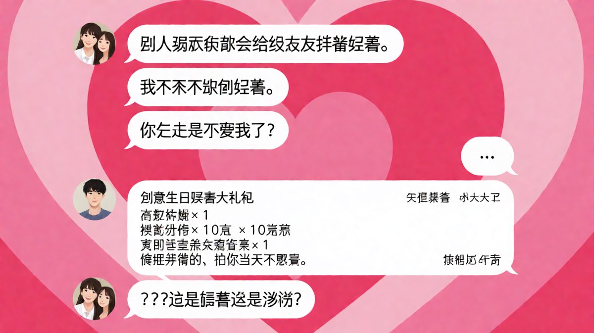 她抱怨没有惊喜，他默默下单了一份'惊喜大礼包'