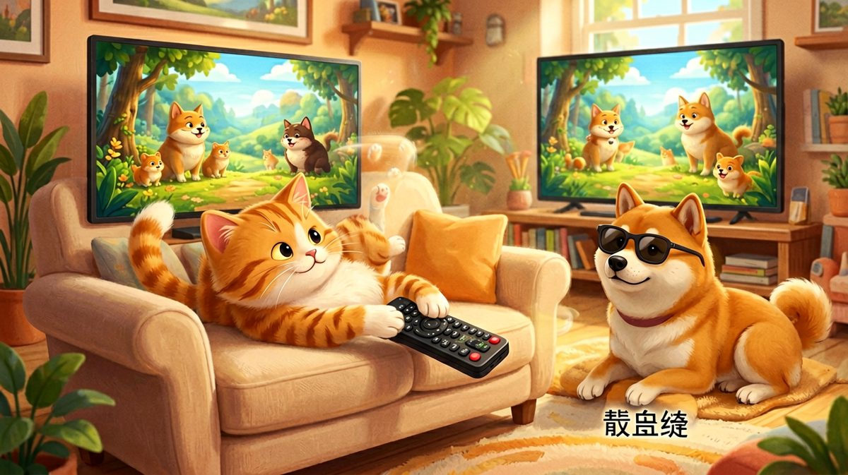 猫咪：这沙发成精了，怎么自己飘起来了？