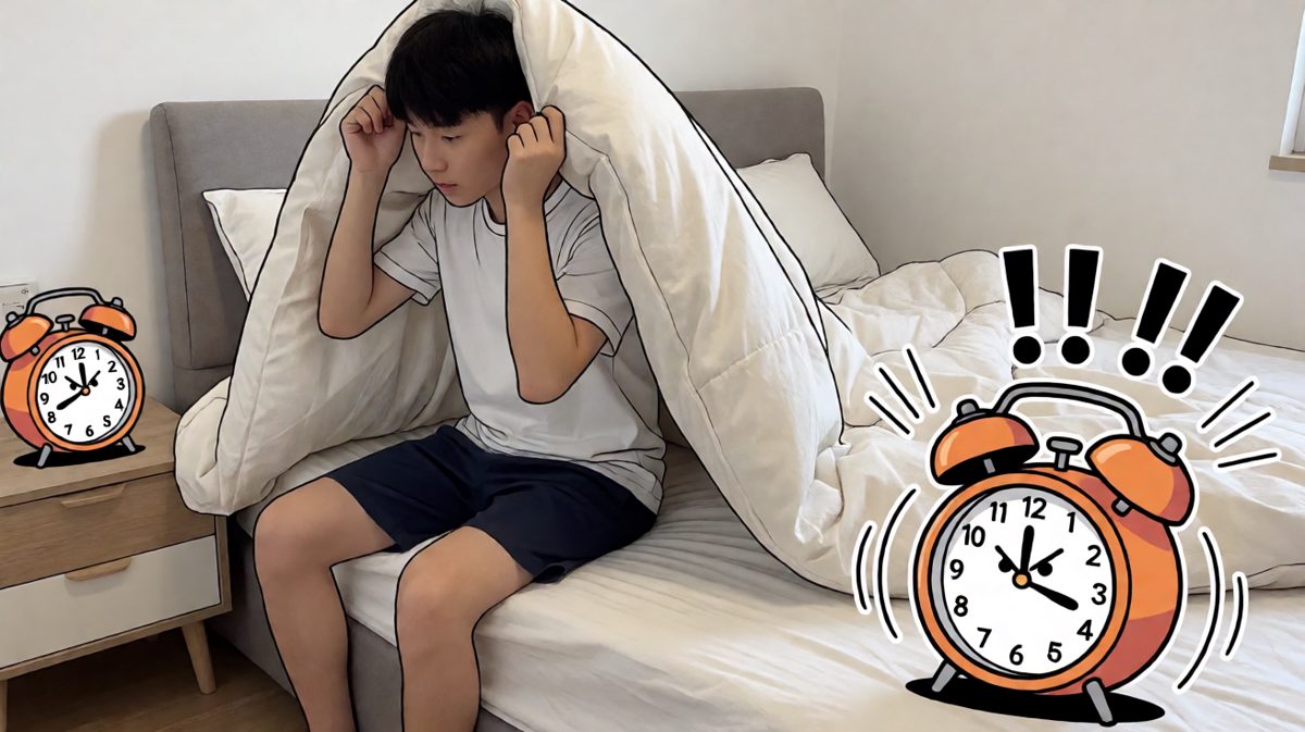 被子蒙头战术失败，闹钟死灰复燃