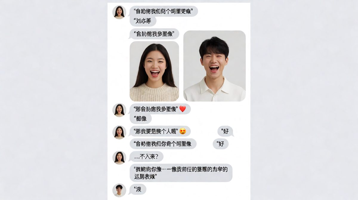 夸完明星被反将一军，男生临场发挥编出一串关系链试图脱身