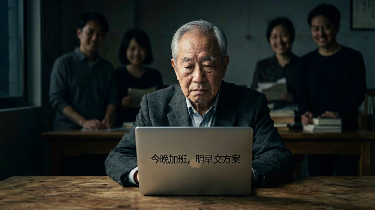 老板微微一笑：没错，先把今晚的方案交了，这就是第一步