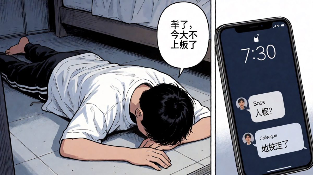 既然努力了也没用，那就彻底摆烂吧