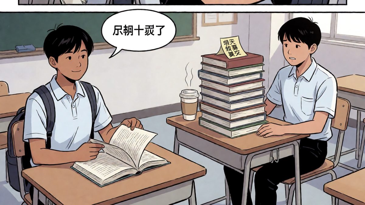学霸看时间，学渣看命。
