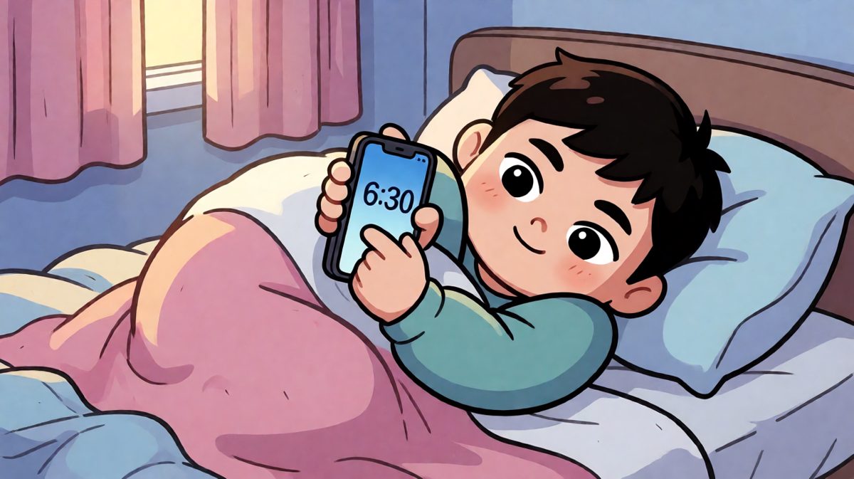 闹钟响了，但我和被子已经签了终身契约