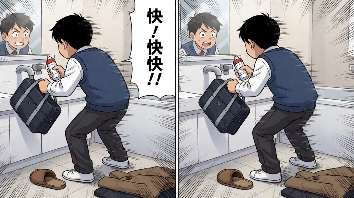 三分钟内完成洗漱，人类极限在此刻突破