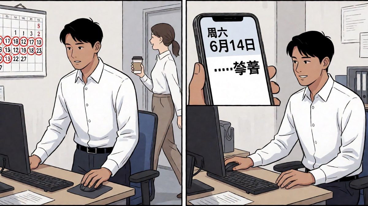 今天是周日啊！！！