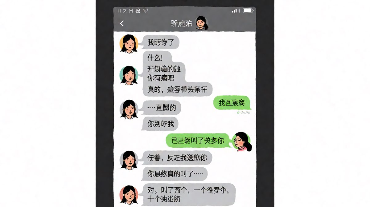 男生把玩笑当真并直接升级报警的反转结局。