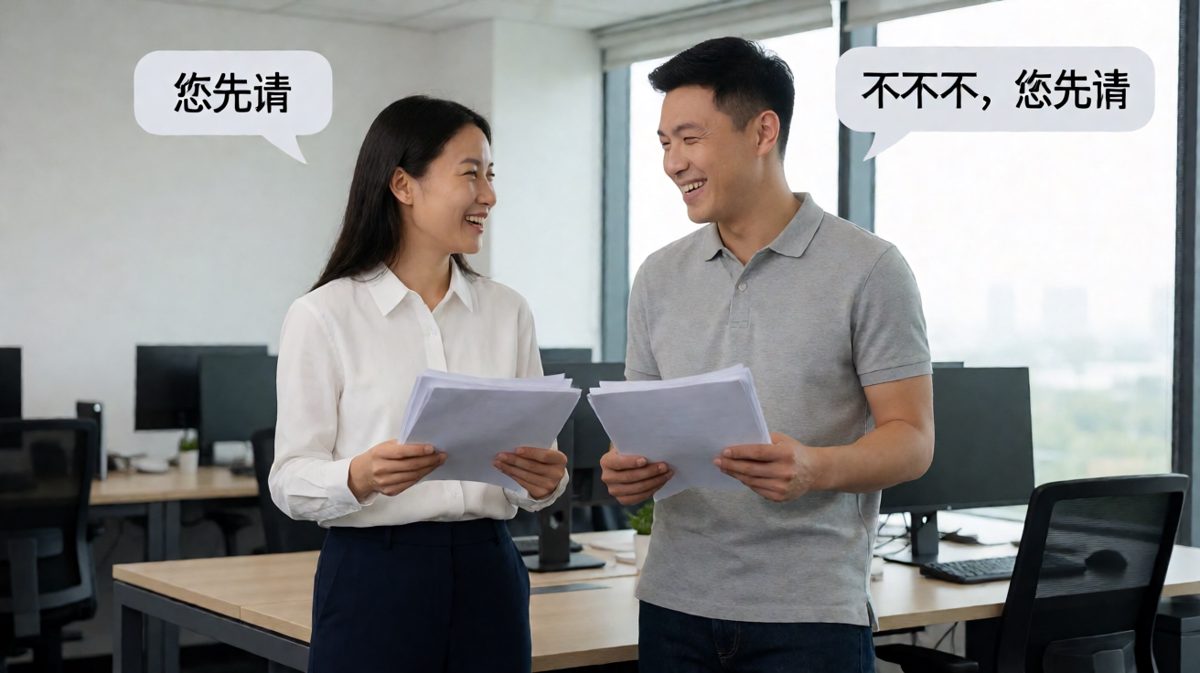 职场社交礼仪：互相让功，谁也不干