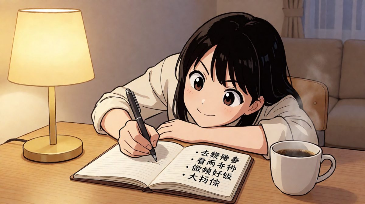 周五晚，信心满满立下周末flag
