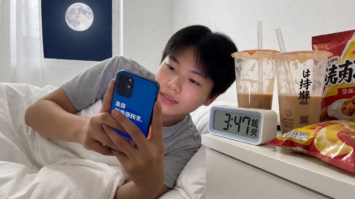 熬夜的人，没有一个能活着睡到自然醒
