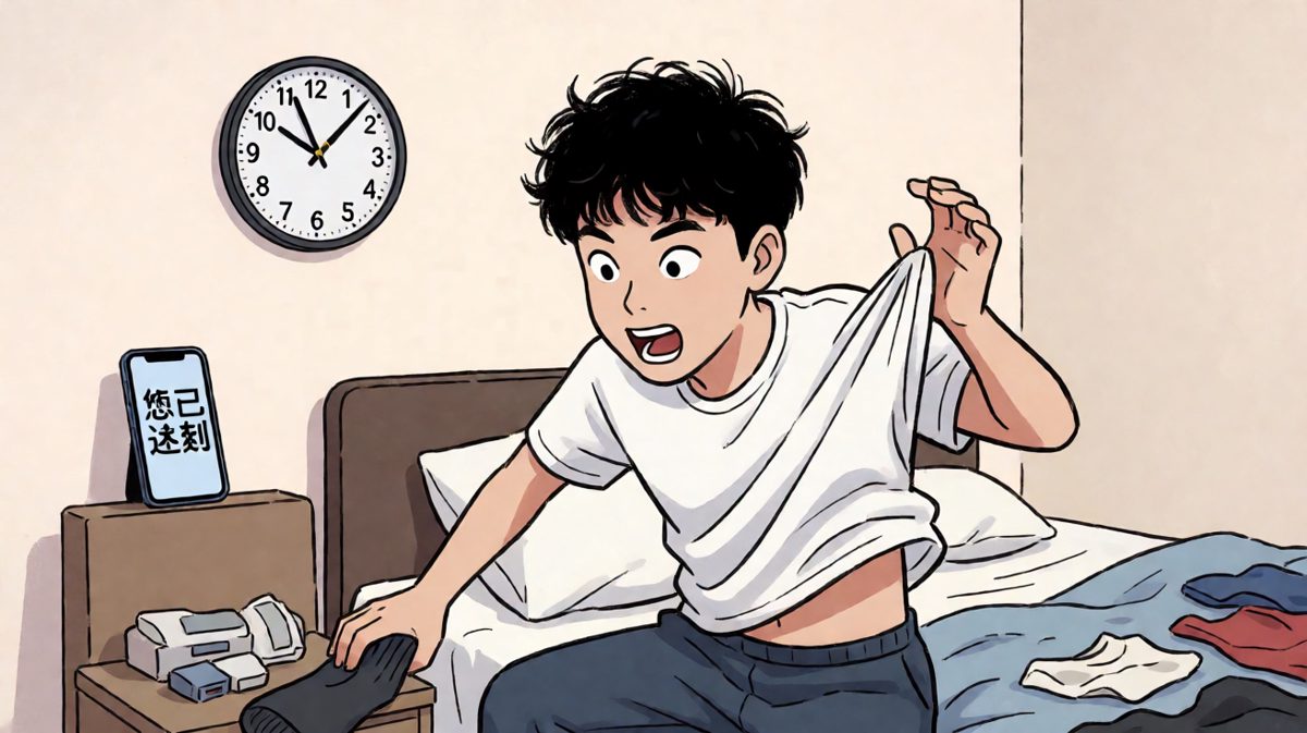 等等——今天好像是要上班的日子？！