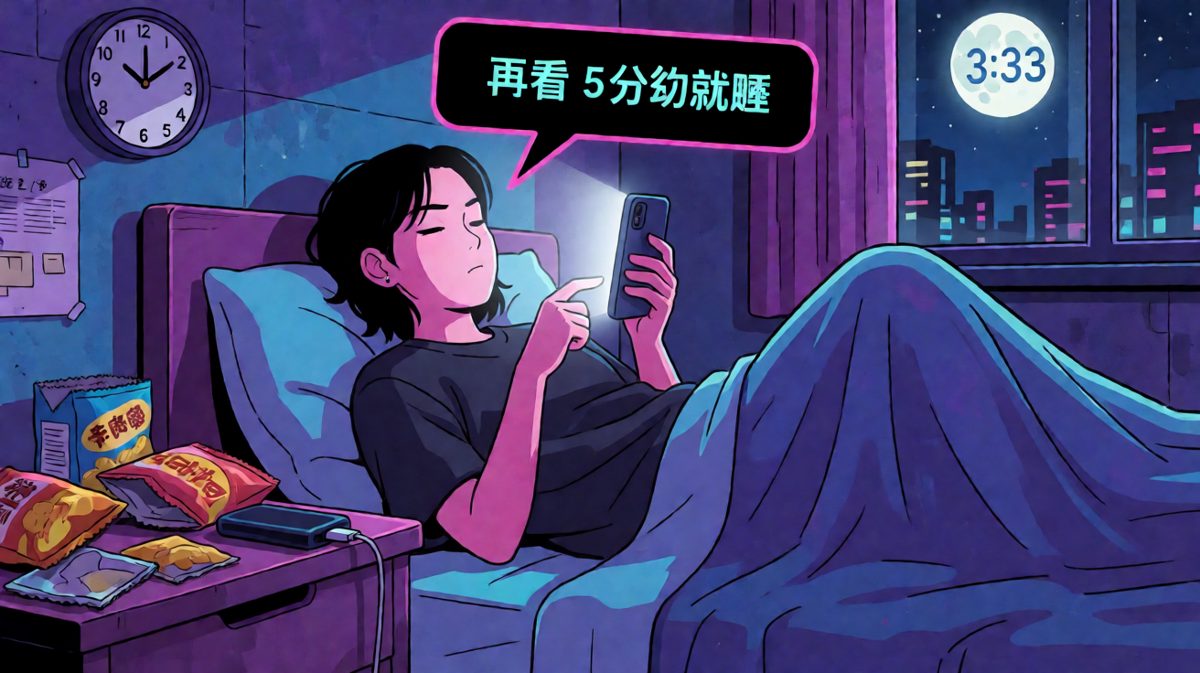 熬夜冠军的自我修养：再刷一分钟