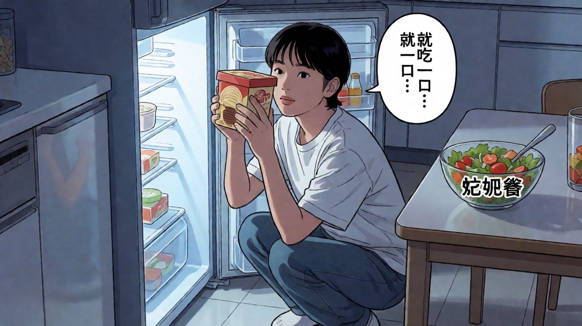 第三天：意志力在深夜崩塌