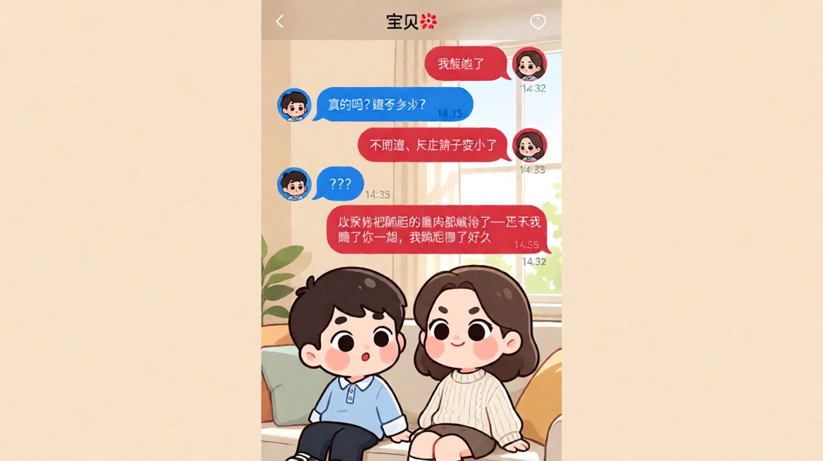 「我减肥了——把脚趾的赘肉都减掉了」