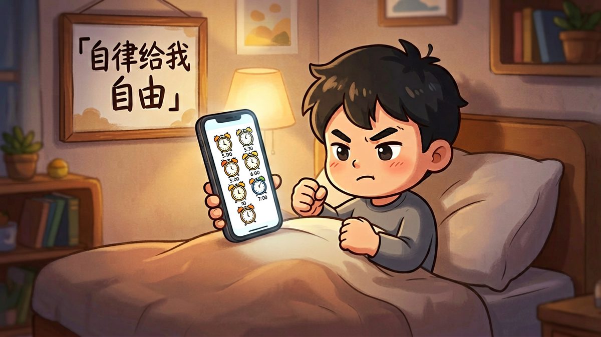 深夜立誓：明天开始，我要逆袭！