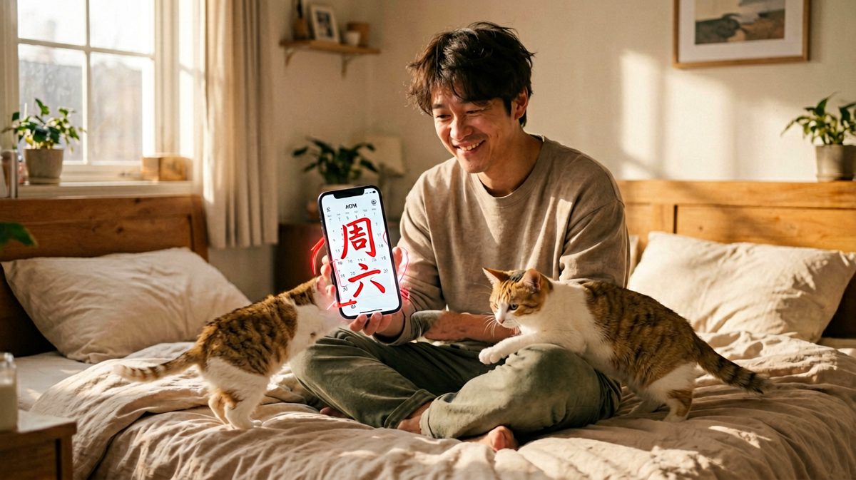 等等……今天周六？！