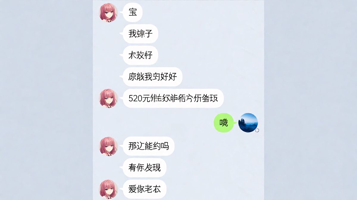 冷战后男生的卑微求和现场，红包是唯一的通行证