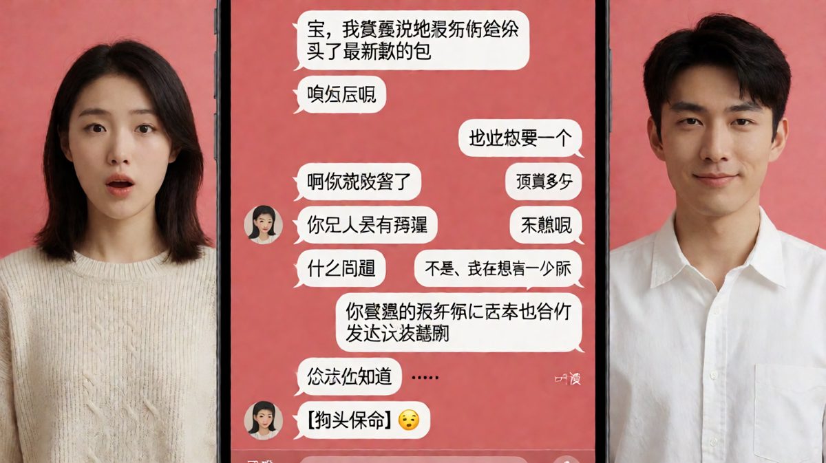 女生试探性要包，被男生一秒看穿是转发测试的反套路现场