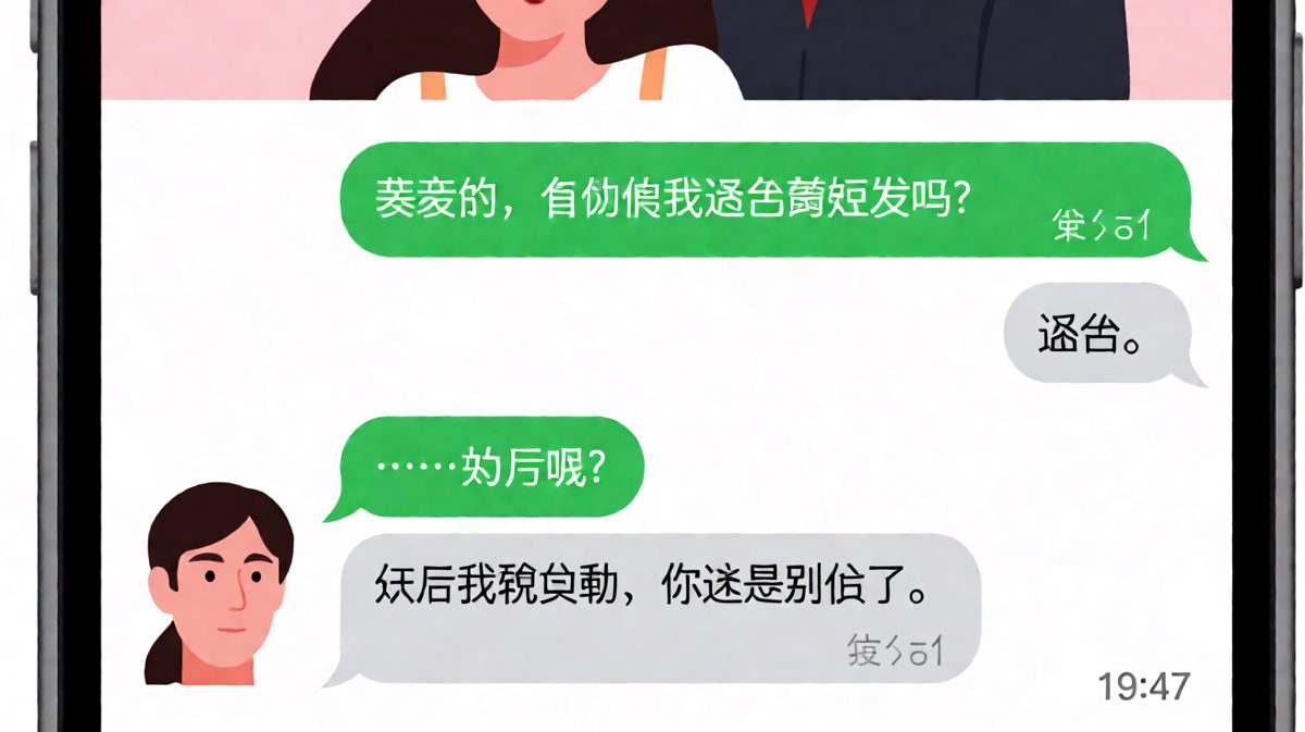 试探短发被反将一军，女生的发型梦想碎得猝不及防