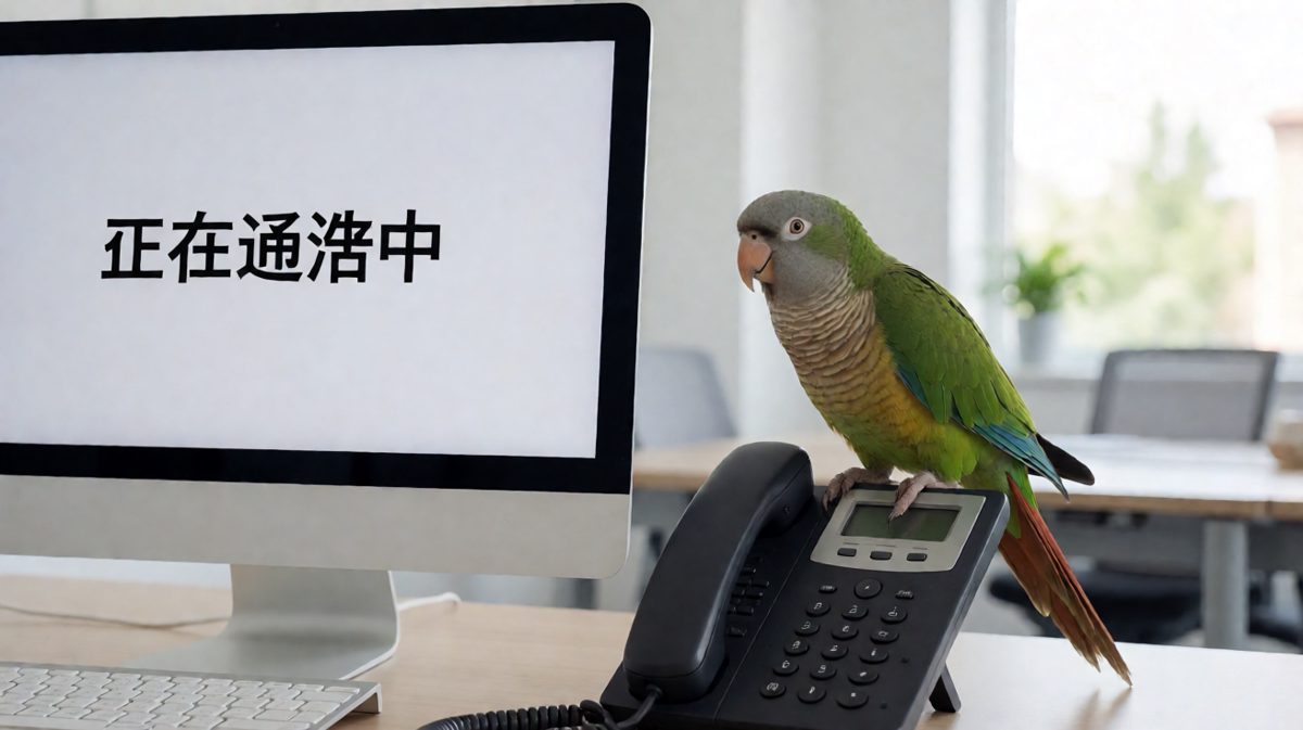 鹦鹉：你好，这里是鹦鹉热线