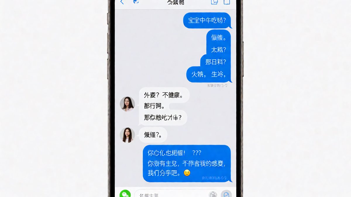 「随便」这两个字，是情侣聊天最大的坑。