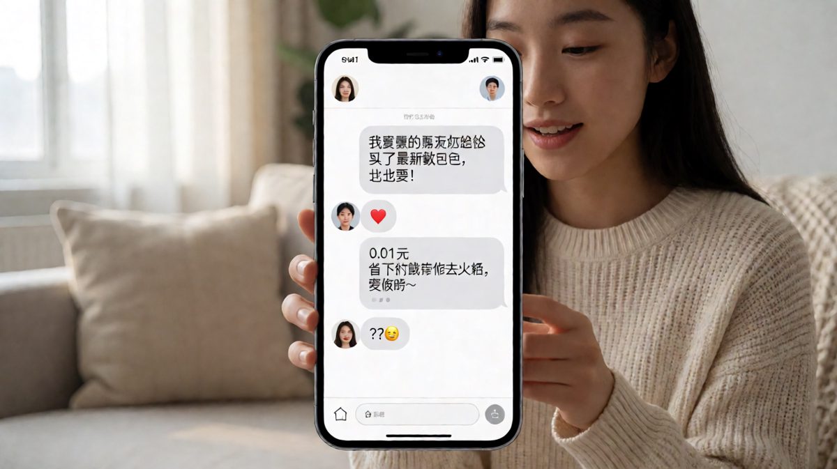 一分钱的包包和一句爱你的火锅邀约