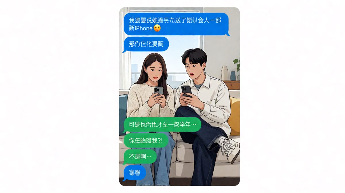 闺蜜的iPhone引发自救式恐慌——男生秒秒钟进入战斗状态