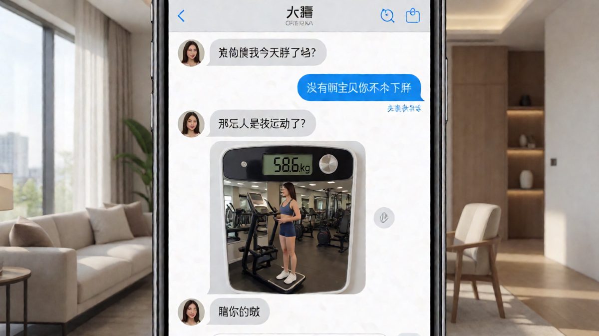 女生灵魂拷问体重，男生险些落入陷阱。