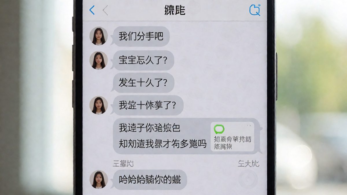 女生一句玩笑分手，男生直接预约心理医生。