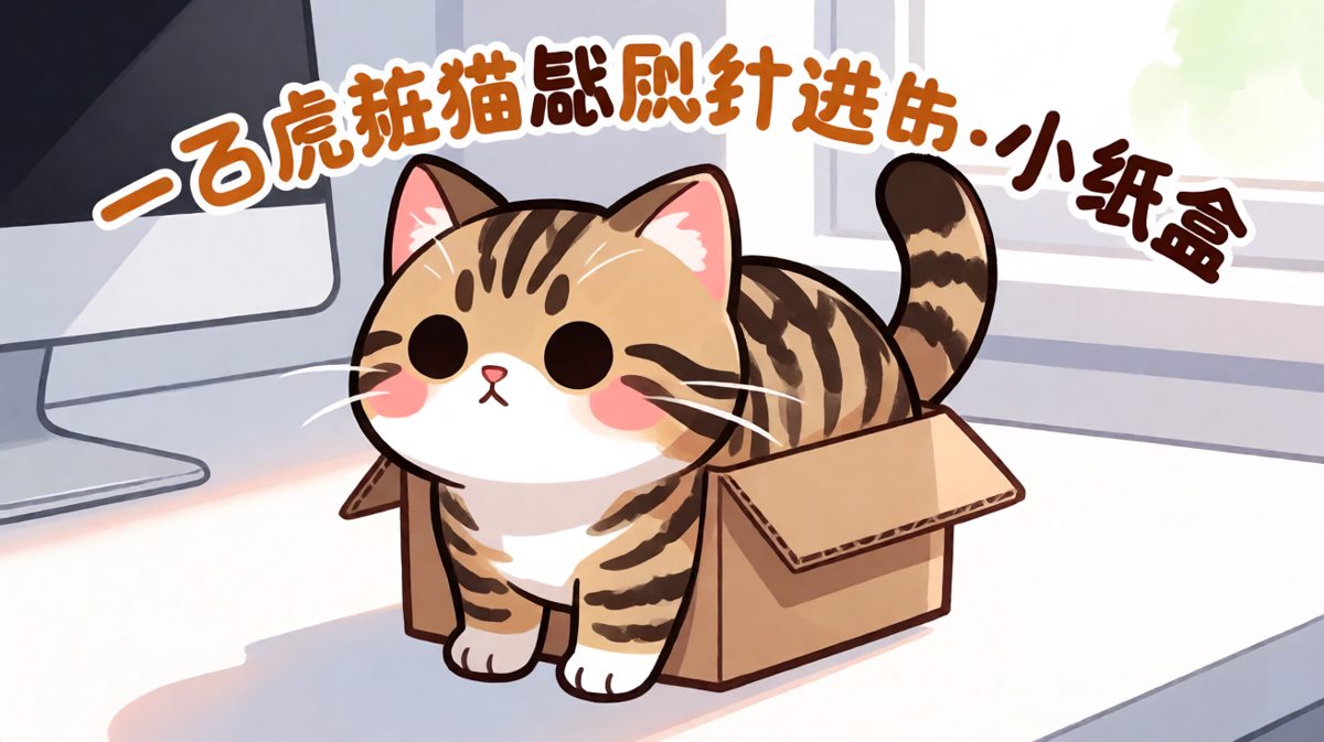 只要我挤一挤，盒子就是为我而生的！
