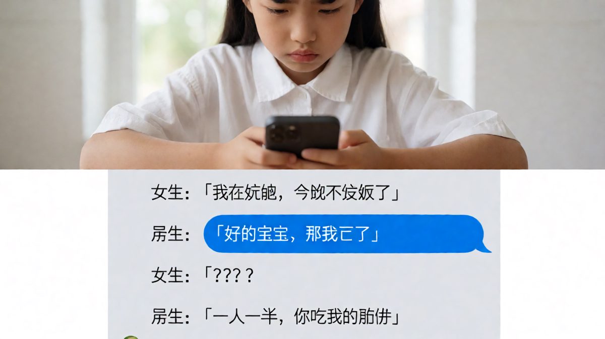 减肥夜宵事件：她说减肥，他点了两人份还说一人一半，气笑了