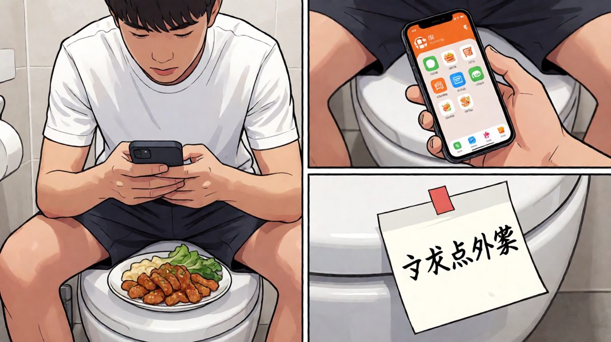 还是外卖香