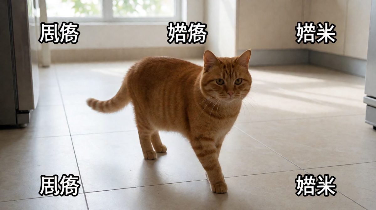 黄瓜惊魂：这大概是喵星人的最高跳跃纪录。